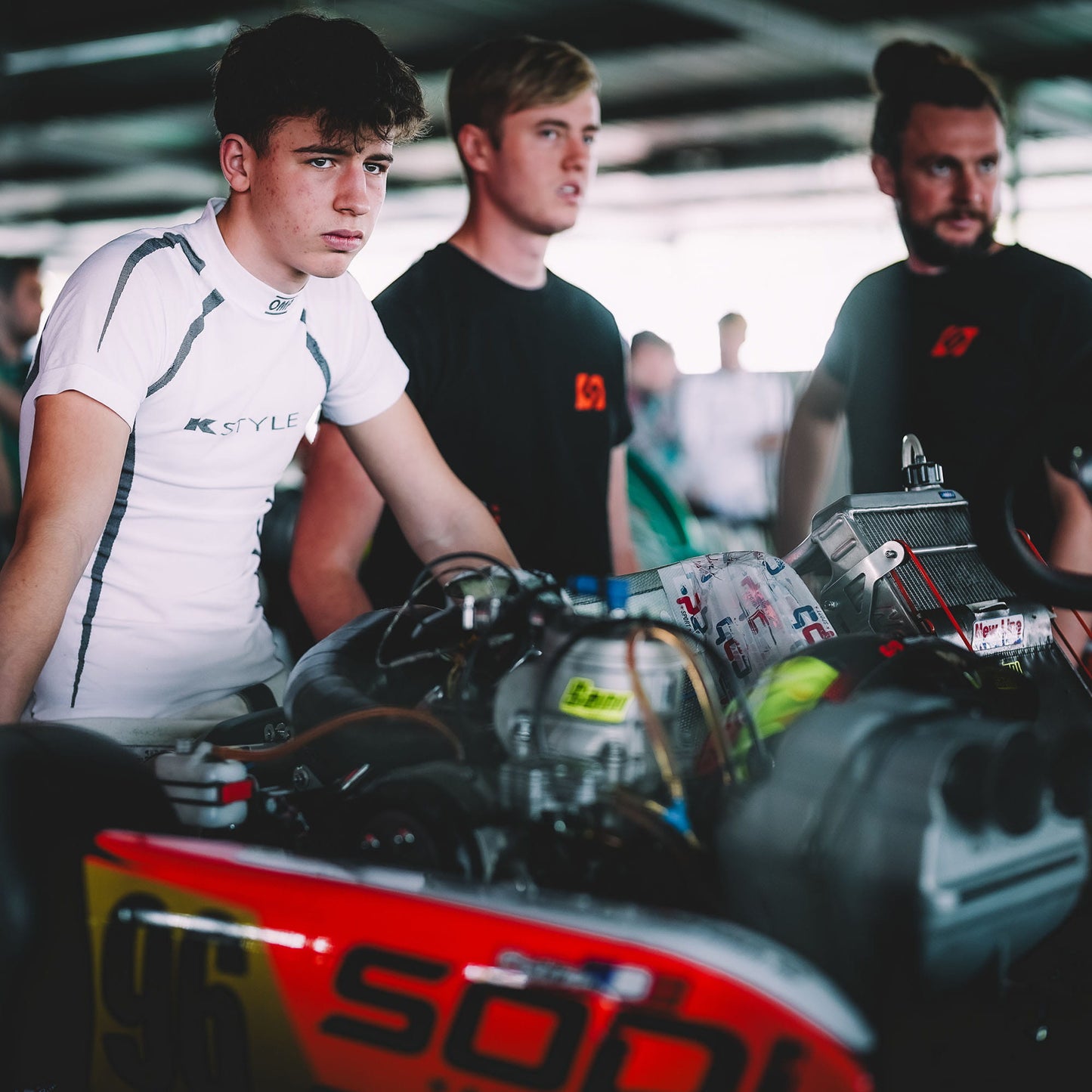 KC0-0839 2026 OMP KS-2X Kids Karting Boots Boys Kart Shoes Child Youth FIA 8877