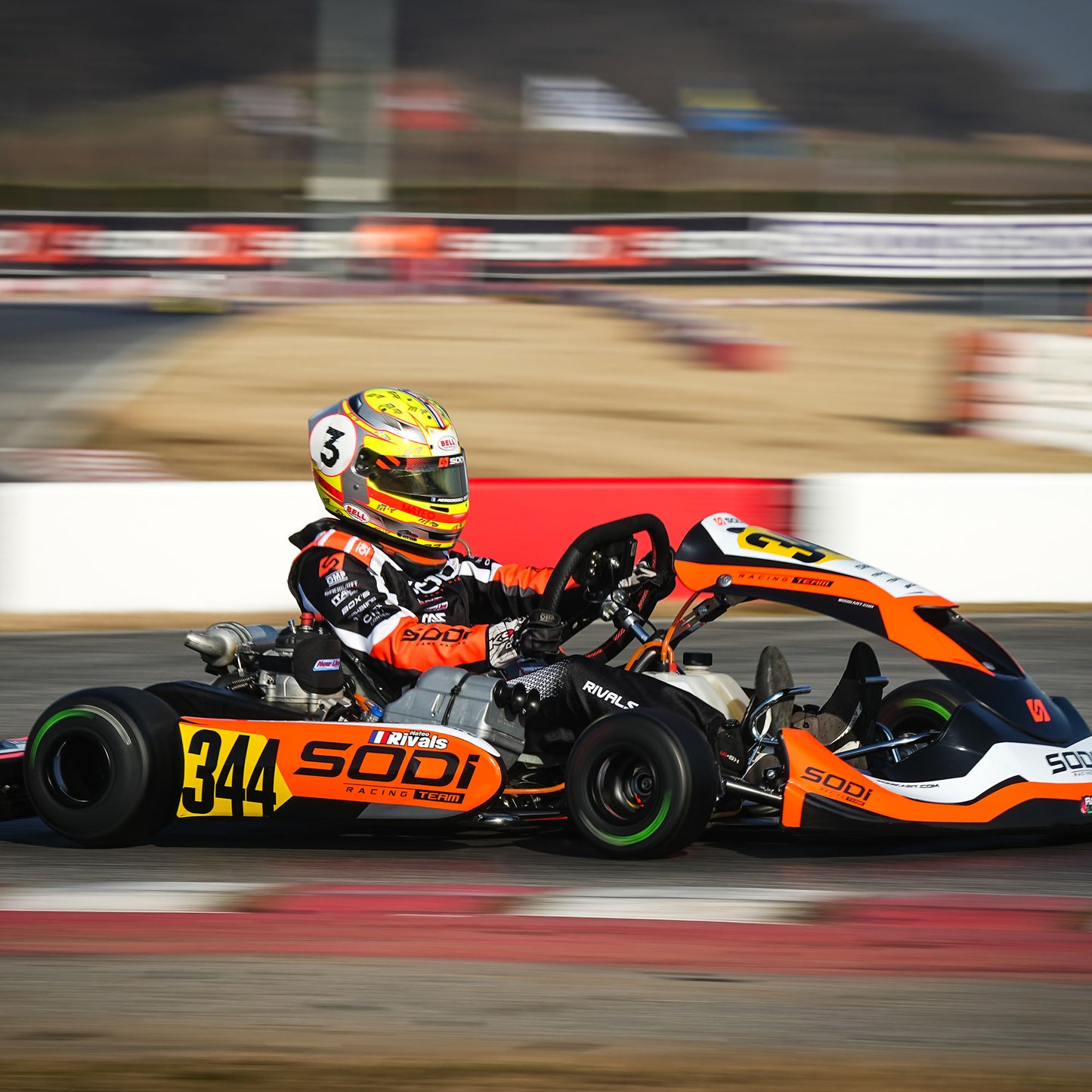 2025 OMP KS-3X ART Kids Karting Suit Black/Red Design FIA 8877-2022 Kart Racing