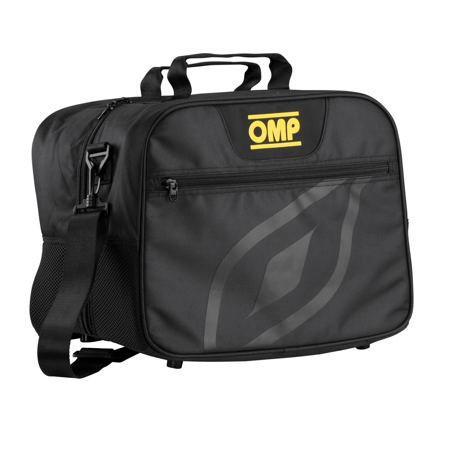 OB0-2978 OMP Helmtasche für Rennen, Rallye, Kartfahren, Reisen und Aufbewahrung, Größe 38 x 29 x 27 cm
