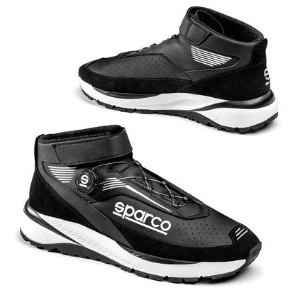 0012B2 Sparco Chrono Boots Feuerfeste FIA ​​Schuhe Mechaniker Boxencrew Beifahrer Team