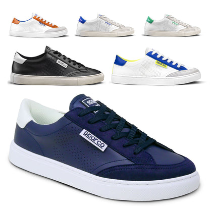 0012B3 Sparco S-TIME Schuhe Smart Casual Sneakers Trainer Freizeitbekleidung Sport