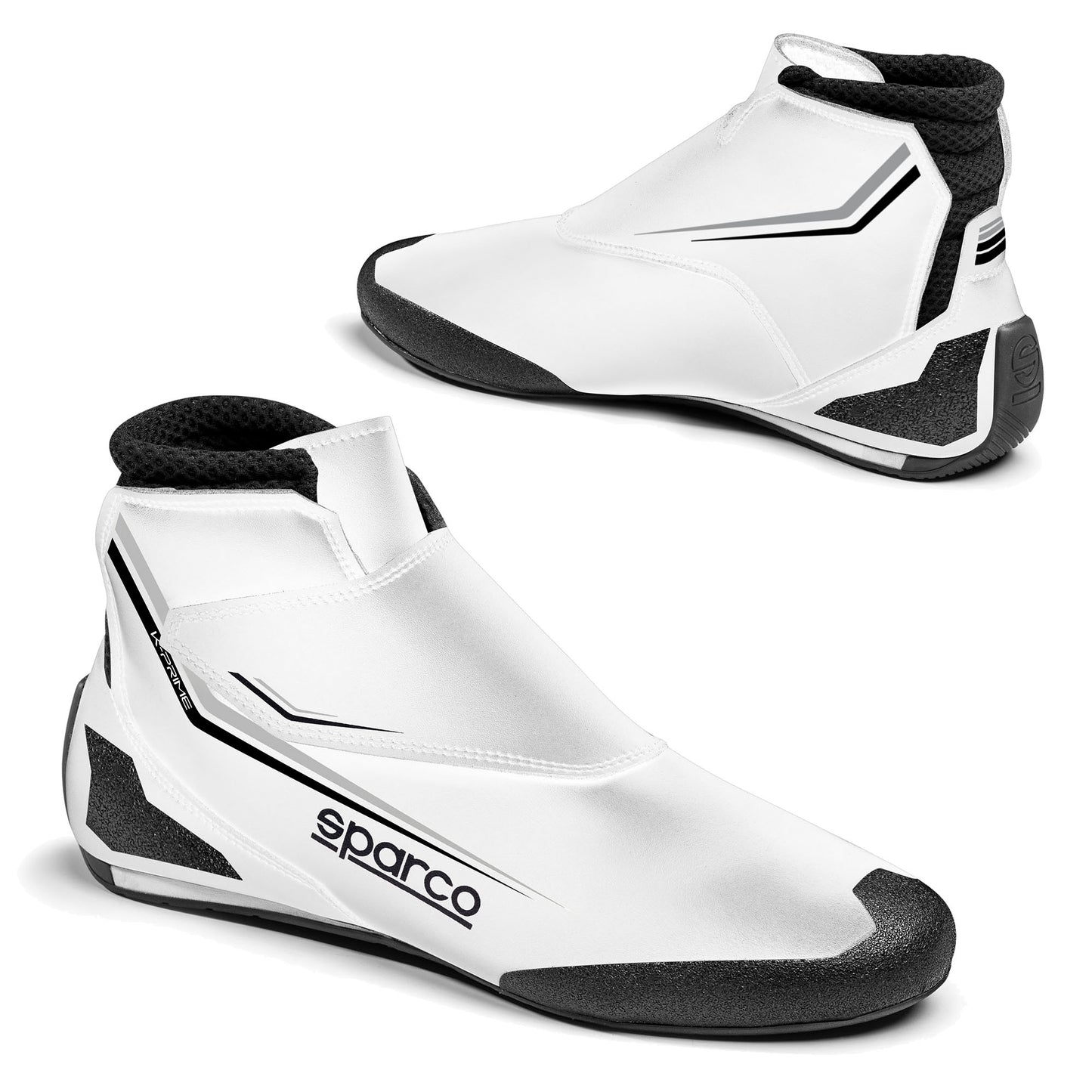 0012B5 Sparco K-PRIME Karting Boots Kart Shoes Microfibre Leather FIA 8877-2022