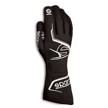 002557 Sparco Arrow Kart-Handschuhe, Kartfahren, vorgebogen, Ultra-Grip &amp; Touch-S-Finger