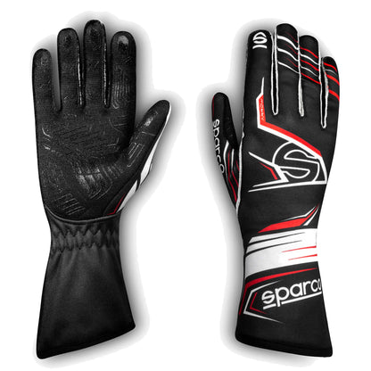 002558 Sparco Arrow K Infinity Karting-Handschuhe Schwarz/Rot Special Edition Top Spec