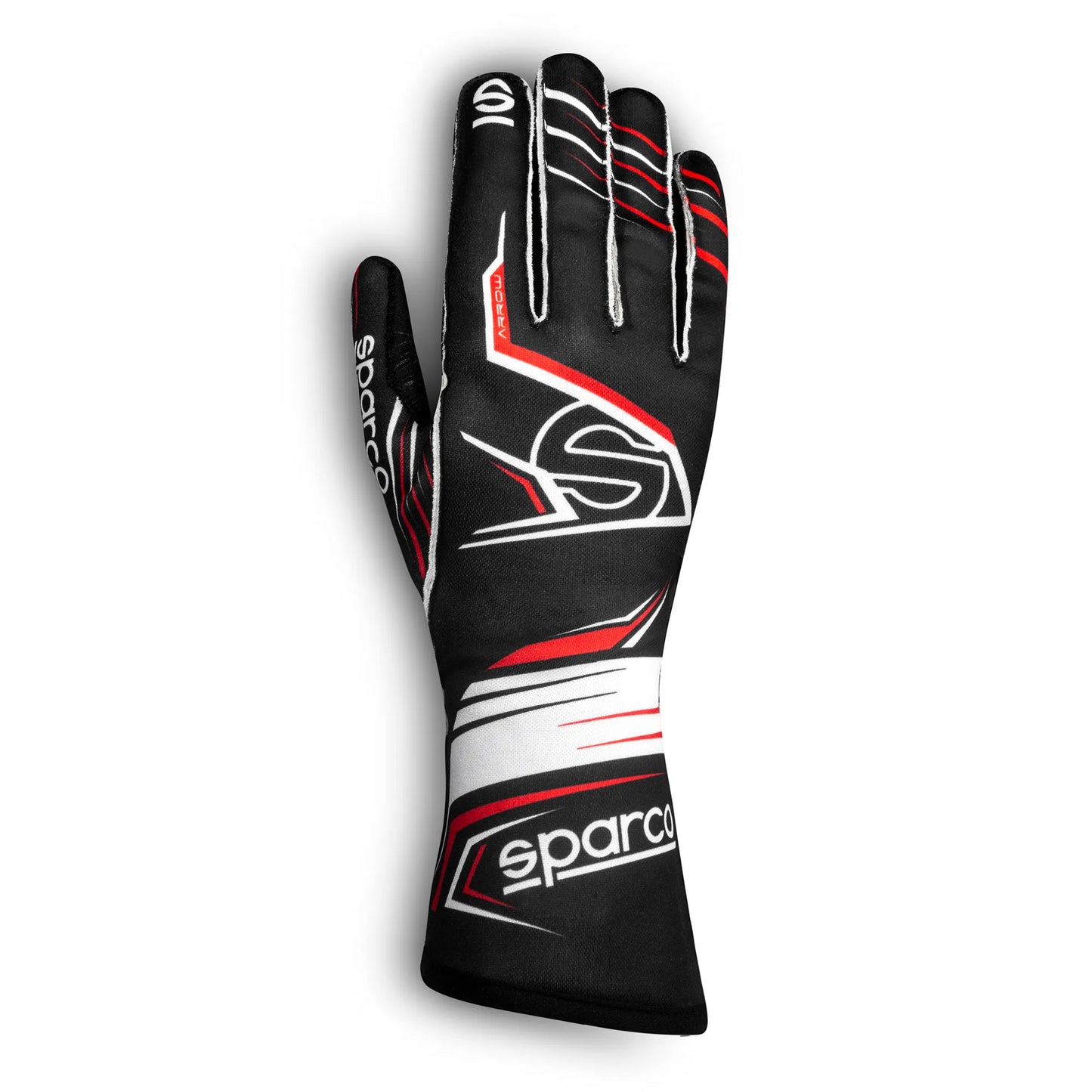 002558 Sparco Arrow K Infinity Karting-Handschuhe Schwarz/Rot Special Edition Top Spec