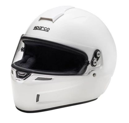 003358 Sparco GP KF-4W Kart-Integralhelm, weiß, SNELL CMR Kart-Zulassung