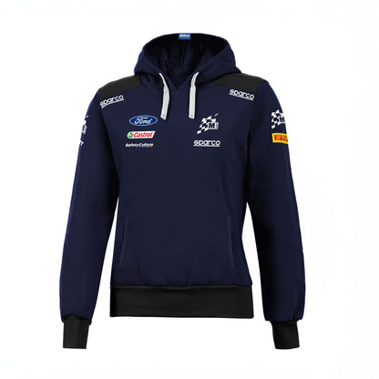 Sparco M-SPORT WRC Ladies Hoodie Hoody Official Ford WRC Rally Teamwear Fanwear