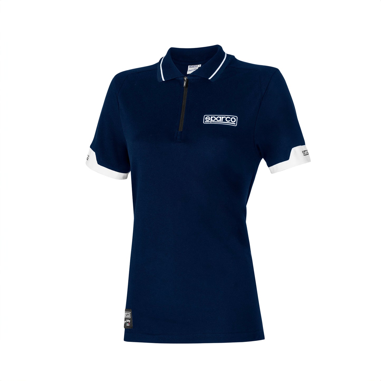 Sparco Racing Karting Damen Poloshirt Technischer Stoff Damen Teamwear Mädchen