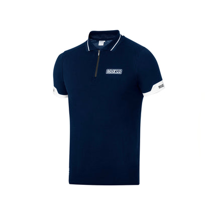 Sparco Racing Karting Herren Poloshirt Technischer Stoff Teamwear Freizeit Mechaniker