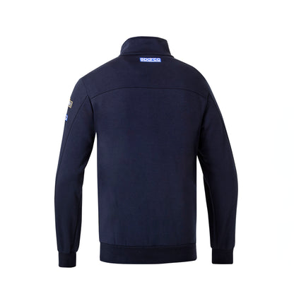 Sparco Martini Racing Sweatshirt mit halbem Reißverschluss, Retro-Lancia World Rally Team