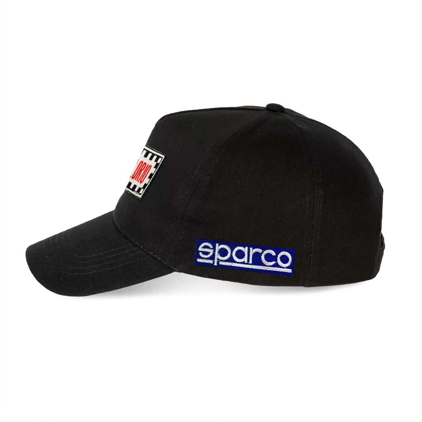 Sparco Targa Florio Baseballkappe mit gesticktem Logo, 5-Panel, hergestellt in Italien