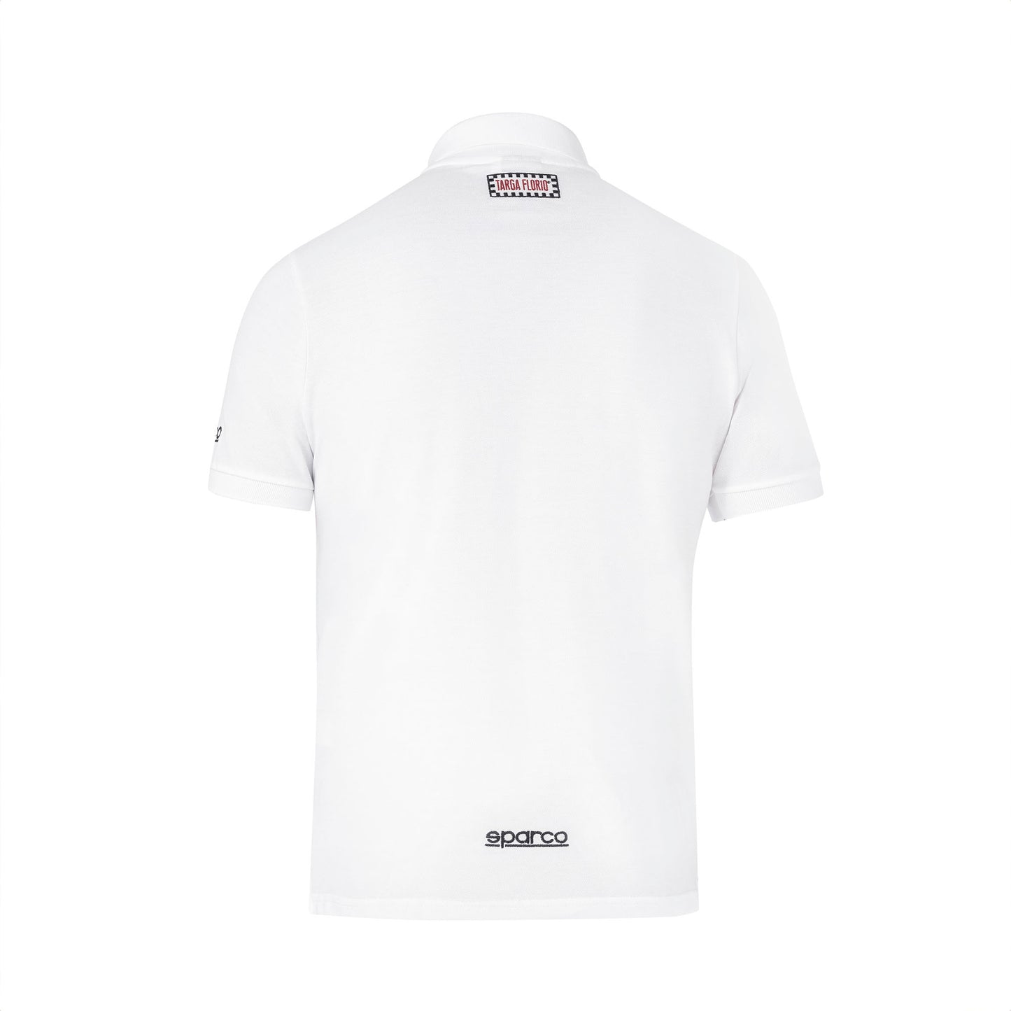 Sparco Targa Florio #P2 Herren-Poloshirt, Baumwoll-Piqué, Sportbekleidung, hergestellt in Italien