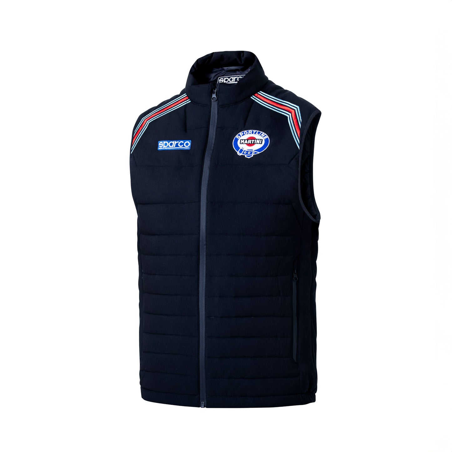 Sparco Martini Racing Herren Weste Bodywarmer Technischer Stoff Lancia World Rally