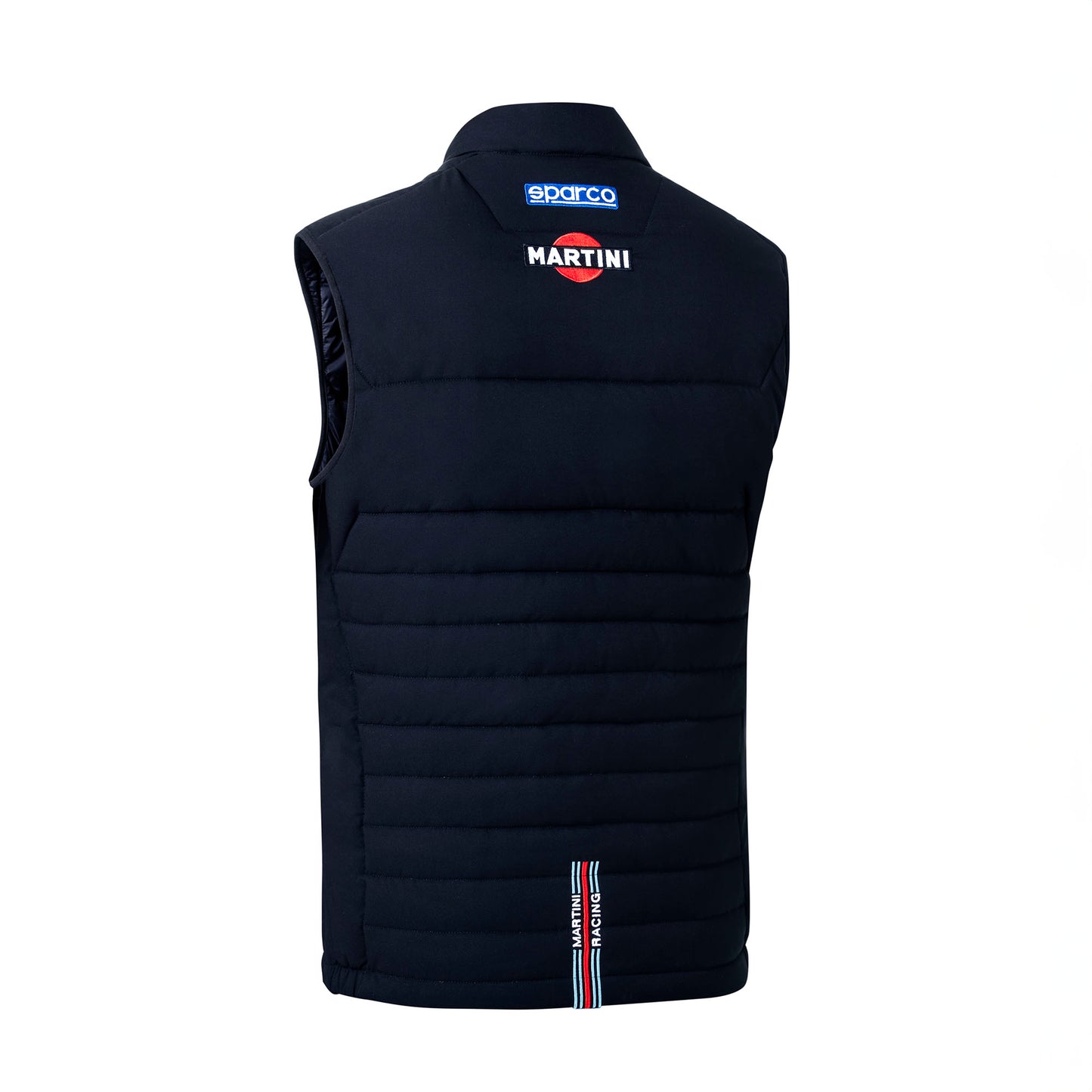 Sparco Martini Racing Herren Weste Bodywarmer Technischer Stoff Lancia World Rally