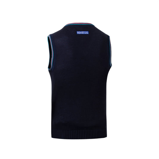 Sparco Martini Racing Mens Knitted Cotton Vest 100% Cotton Lancia World Rally