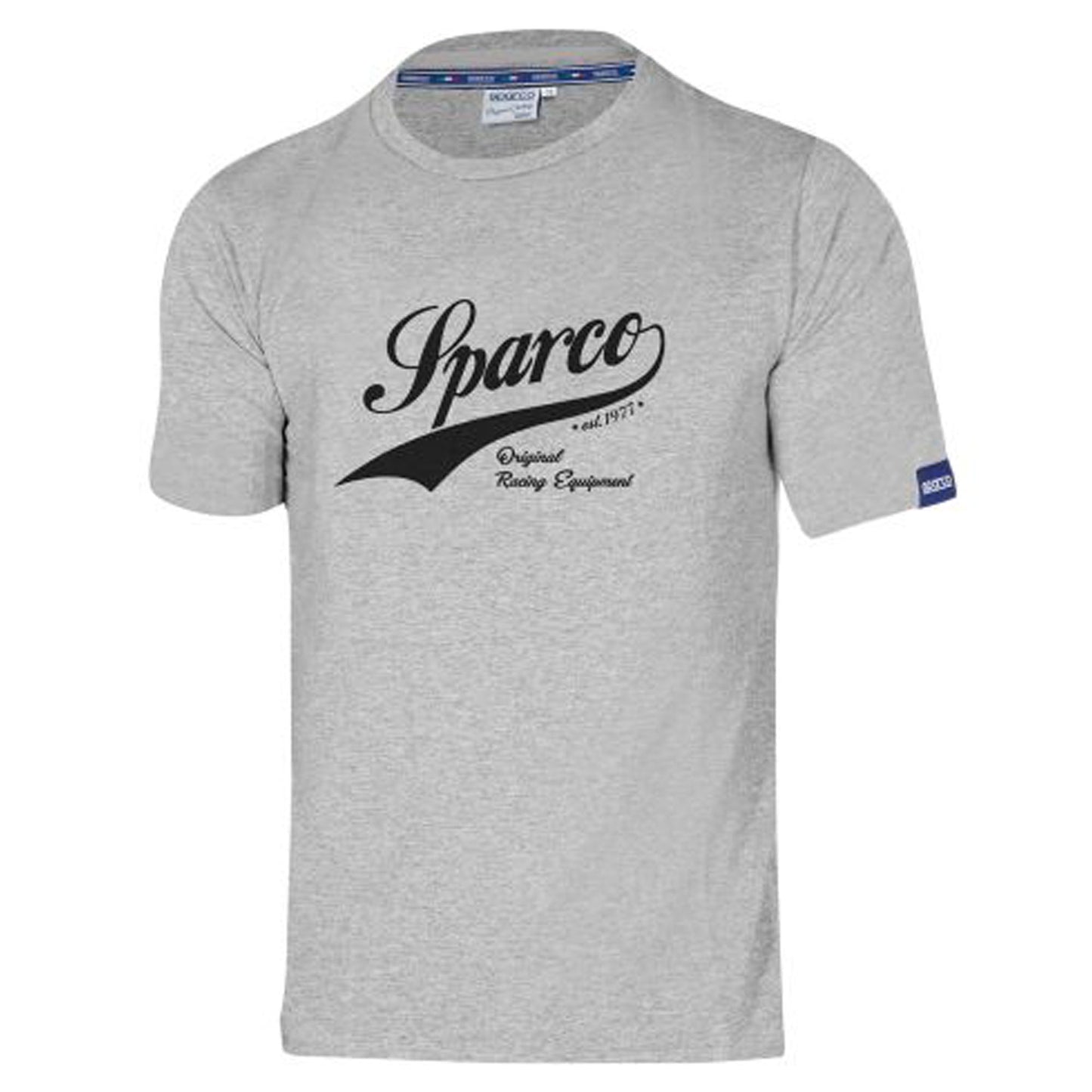 01326 Neues 2023 Sparco Vintage Retro Logo T-Shirt Herrengrößen S-XXL aus Baumwolle