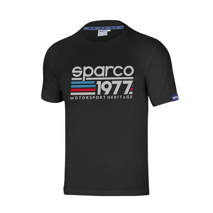 Sparco 1977 Classic Racing T-Shirt Motorsport Heritage Design in 3 Colours
