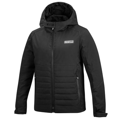 Sparco Racing Winterjacke mit Kapuze, 2-lagig, wasser- und winddicht, 4 Farben