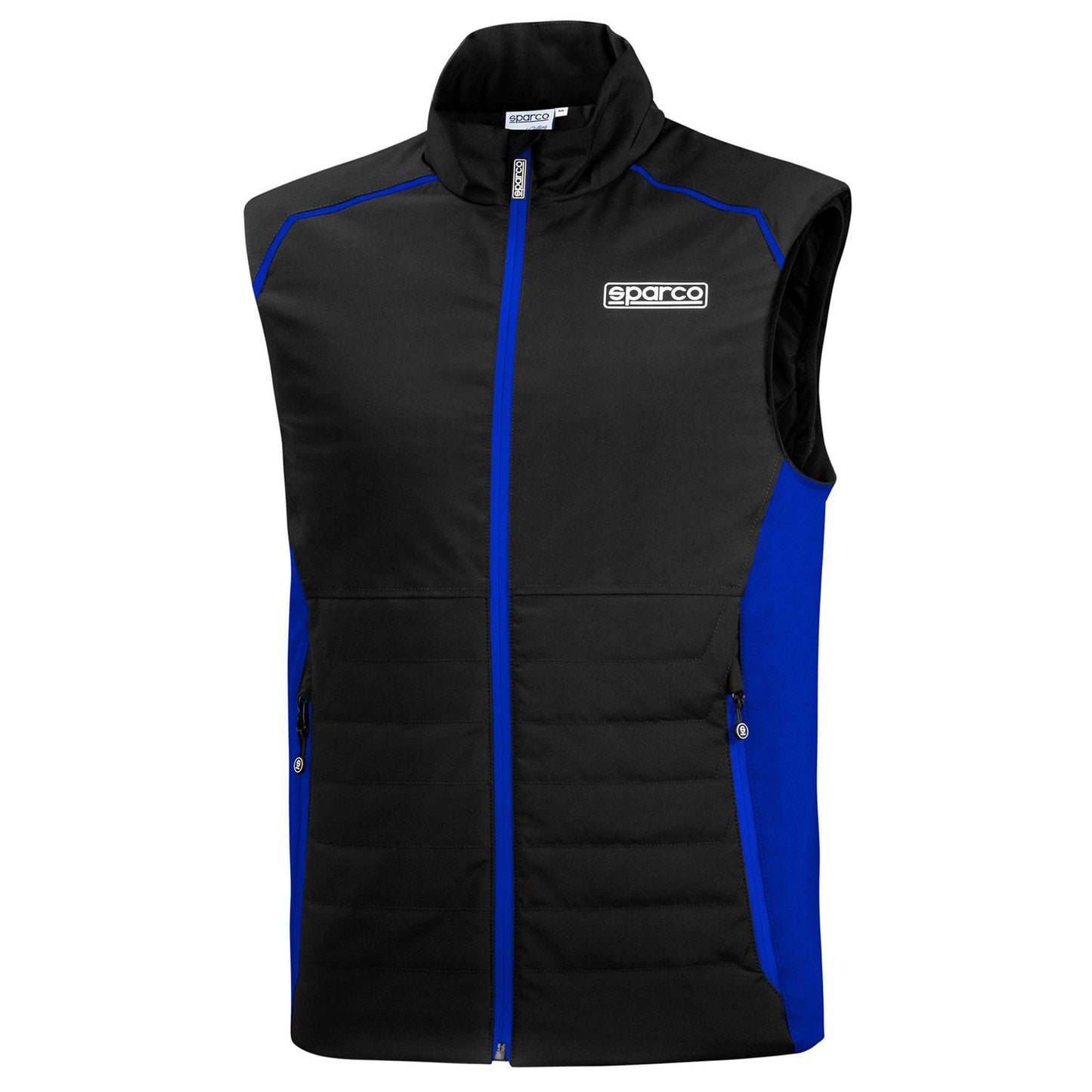 Sparco Racing Gilet, gepolsterte Weste, Bodywarmer, winddicht und mit Innenfutter