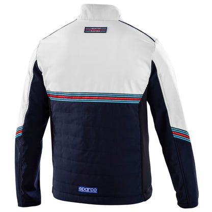 Sparco Martini Racing Softshell-Fleecejacke aus 3-lagigem technischem Gewebe