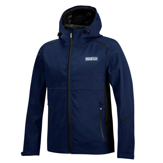Sparco Racing 3-in-1 Outdoorjacke Mantel 3-lagig wasserdicht mit Kapuze 4 Farben