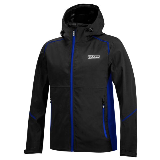 Sparco Racing 3-in-1 Outdoorjacke Mantel 3-lagig wasserdicht mit Kapuze 4 Farben