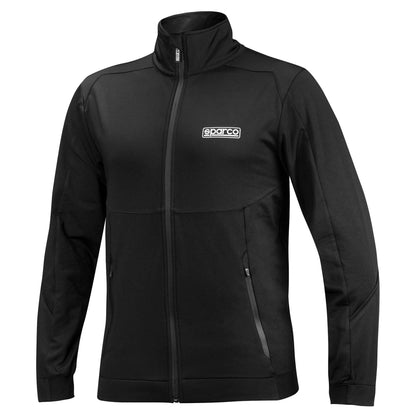 Sparco Racing Herren Sweatshirtjacke mit durchgehendem Reißverschluss, Teamwear, Sportbekleidung, Freizeitkleidung