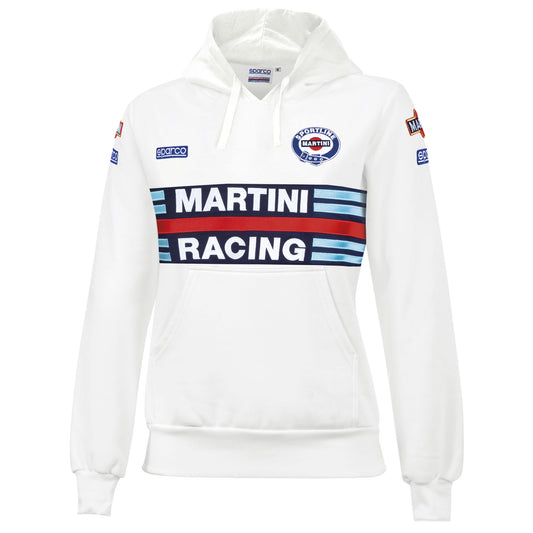 01397MR Neu 2023 Sparco Martini Racing Damen Hoodie Hoody Damen Mädchen Größen