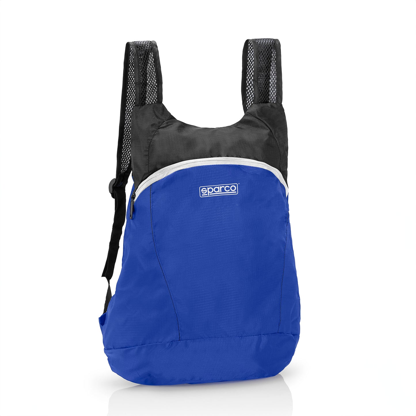 Sparco Racing Faltbarer Reise-Rucksack, Blau/Schwarz, Original, offizielles Produkt