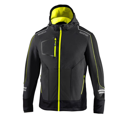 02412 Sparco Racing Technische Softshelljacke Mechaniker-Arbeitskleidung Pitcrew Team