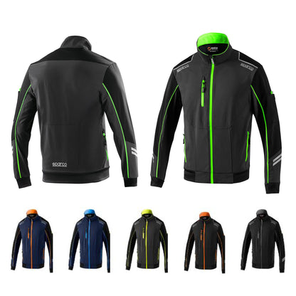 02413 Sparco Racing Technische Jacke Leichte Arbeitskleidung für Mechaniker Pitcrew Team