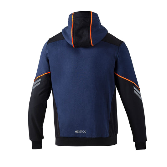 02414 Neuer 2023 Sparco Technical Full Zip Hoodie Hoody Mechanic Workwear Pitcrew