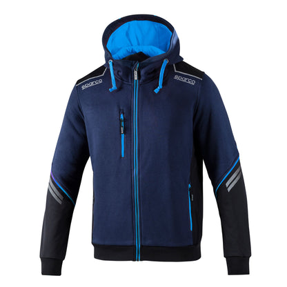 02414 Sparco Racing Technical Full Zip Hoodie Kapuzenpullover Mechaniker Arbeitskleidung