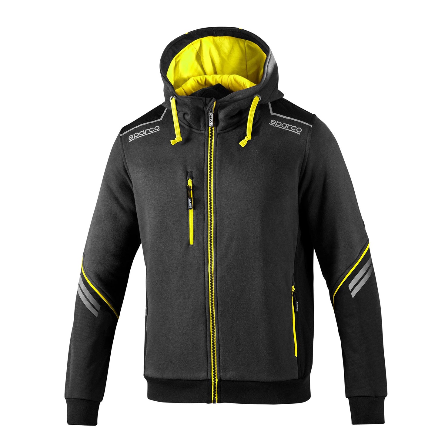 02414 Sparco Racing Technical Full Zip Hoodie Kapuzenpullover Mechaniker Arbeitskleidung