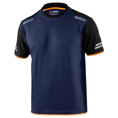 02416 Neues technisches Sparco-T-Shirt 2023 für Mechanic Pitcrew Race Team Leisure