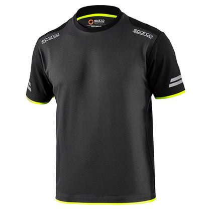 02416 Sparco Racing Technisches T-Shirt Arbeitskleidung Mechaniker Boxencrew Team Freizeit