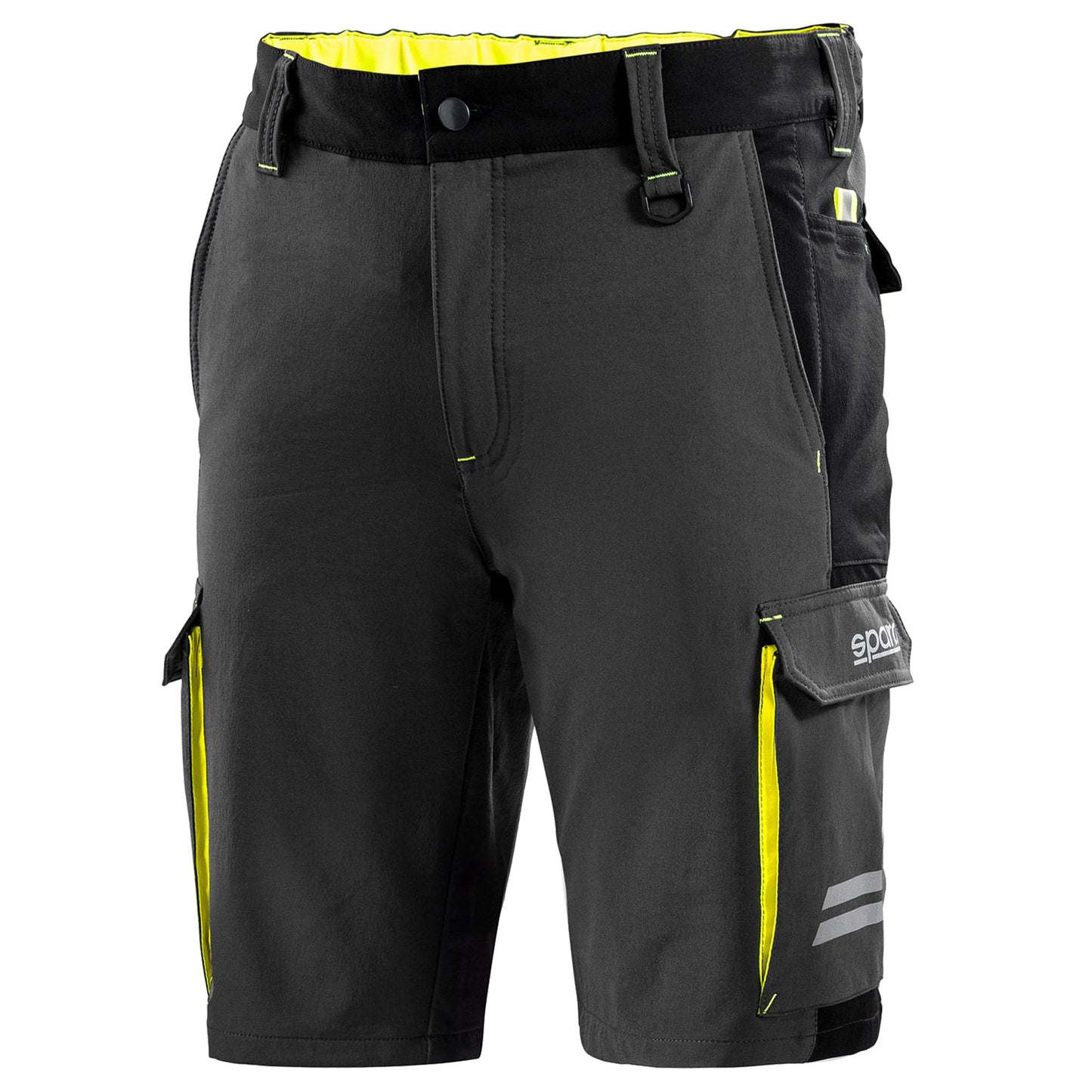 02418 Sparco Racing Technische Shorts für Mechaniker, Boxencrew, Rennteam, Motorsport