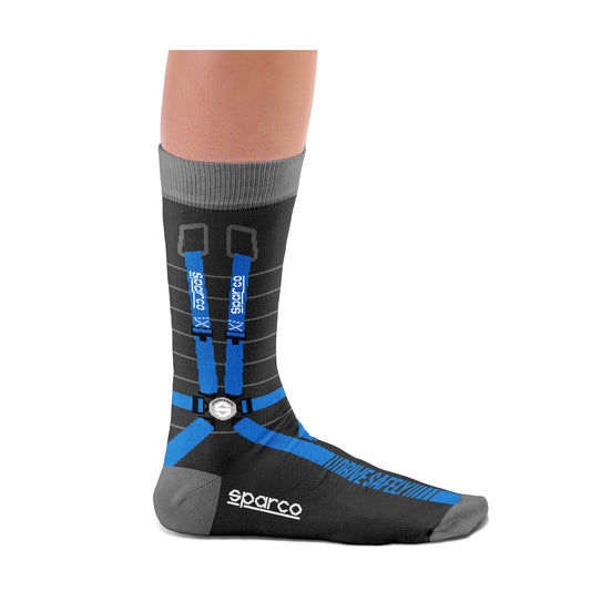 Sparco Socken Harness Ikonisches Design in 2 Größen Offizielles Merchandise Freizeitbekleidung