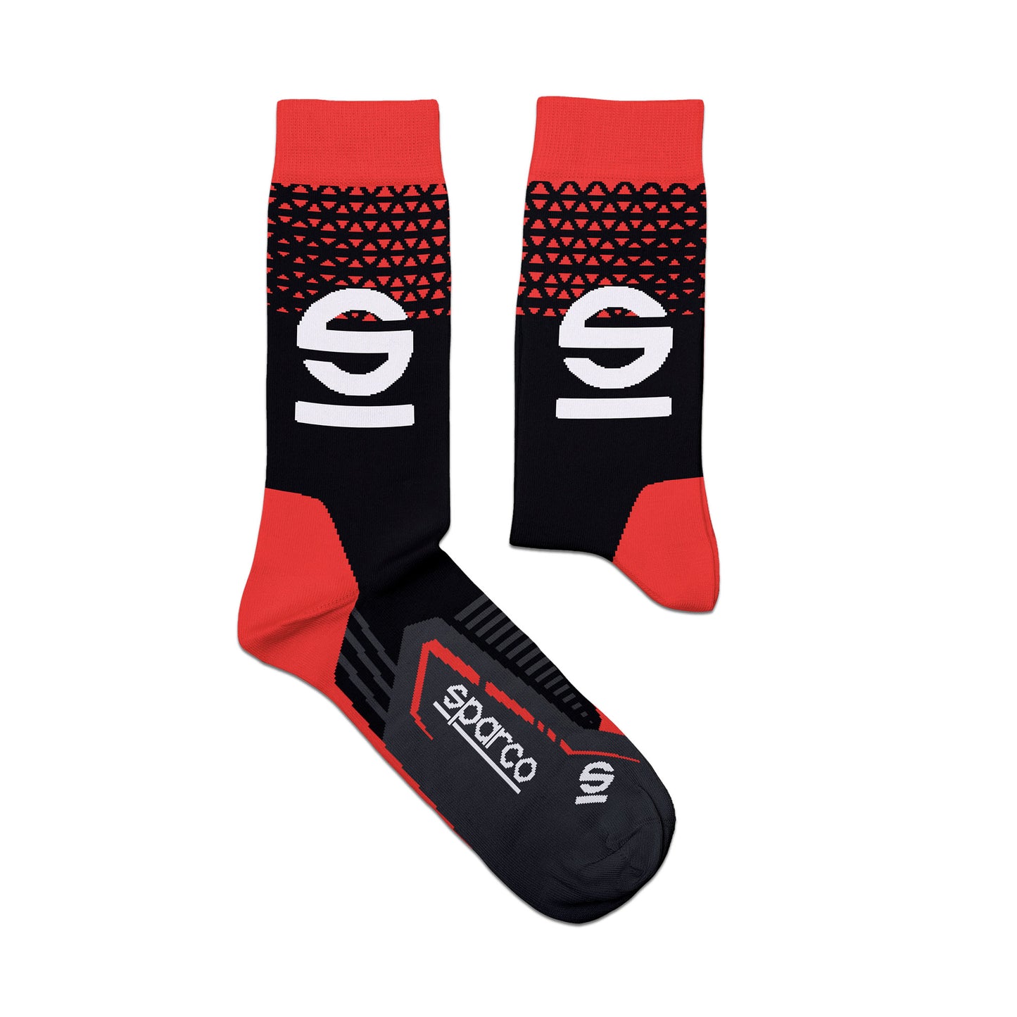 Sparco Socken Gaming Iconic Design Schwarz/Rot in 2 Größen Offizielles Merchandise Geschenk