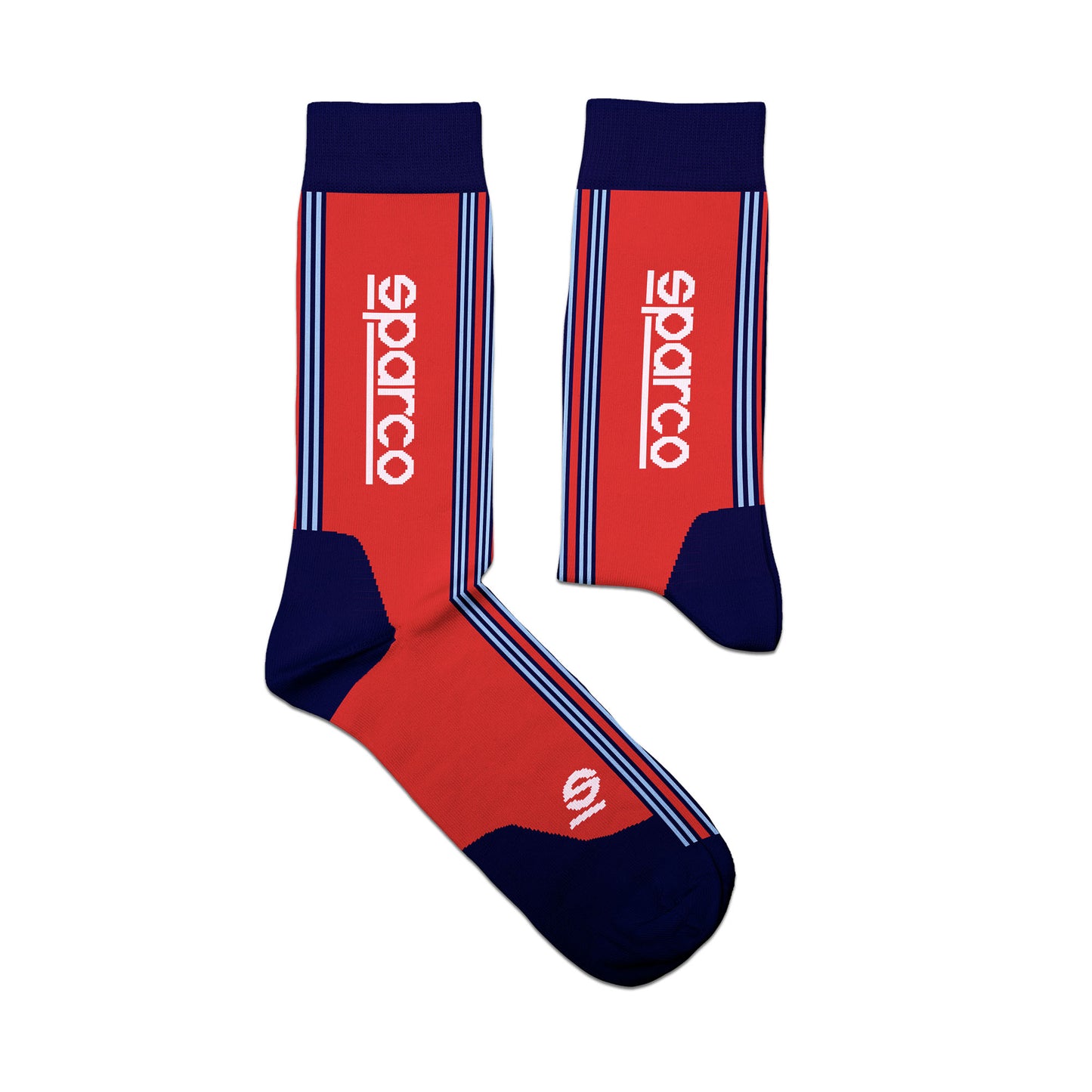 Sparco Martini Racing Socks Iconic Rally Retro Design Official Merchandise Gift