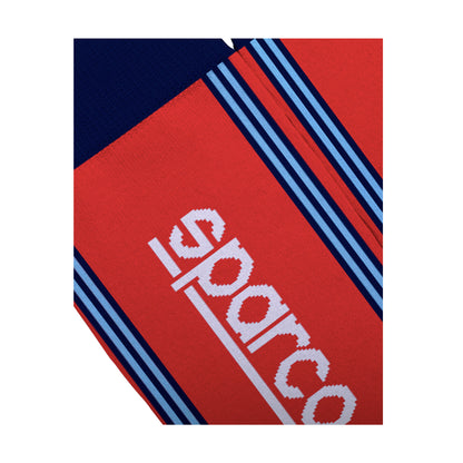 Sparco Martini Racing Socken, ikonisches Rallye-Retro-Design, offizielles Merchandise-Geschenk