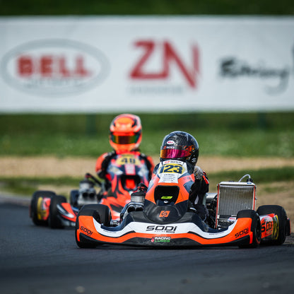 KK0-4010 2026 OMP Karting Padded Knee Pads Kart Driver Protection Fire Retardent