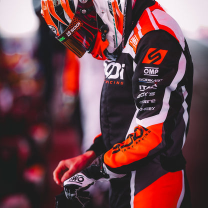 KK0-4014 2026 OMP Karting Neck Collar Impact Protection Junior Kart Driver Youth