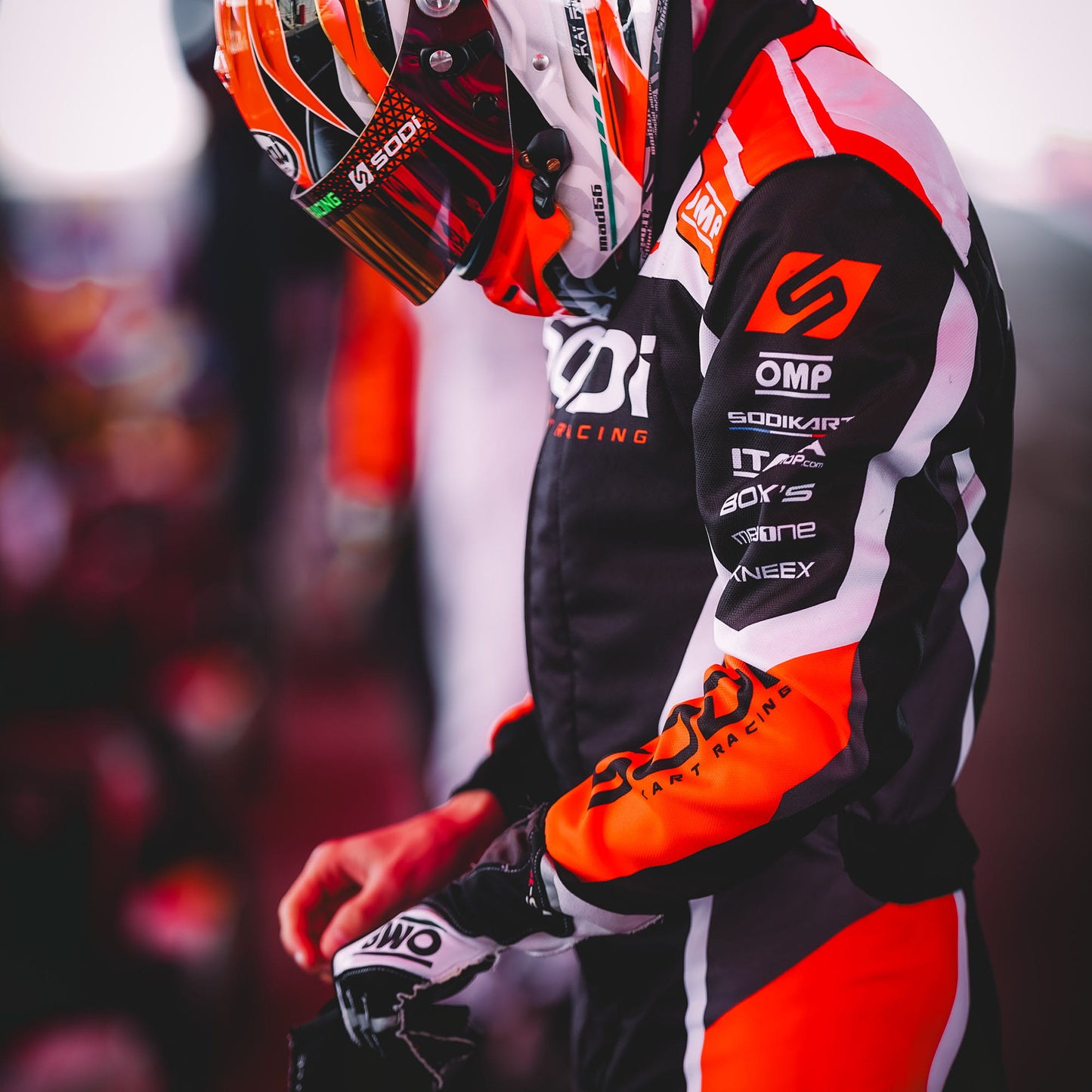 KK0-4012 2026 OMP Karting Rib Protection Vest Protector Triple Layer Foam Impact