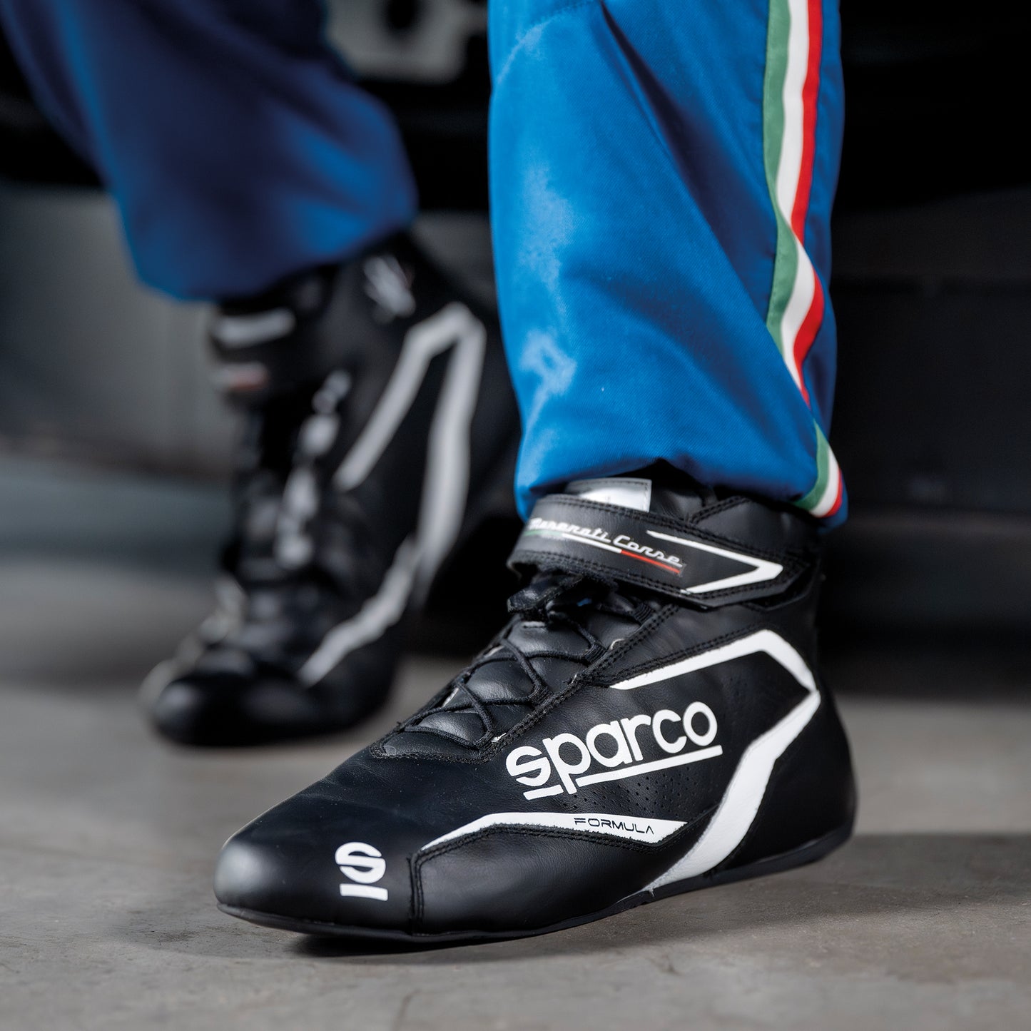 Sparco K-RAPID Karting Boots Shoes Lace Up Version FIA 8877 Approved Spec