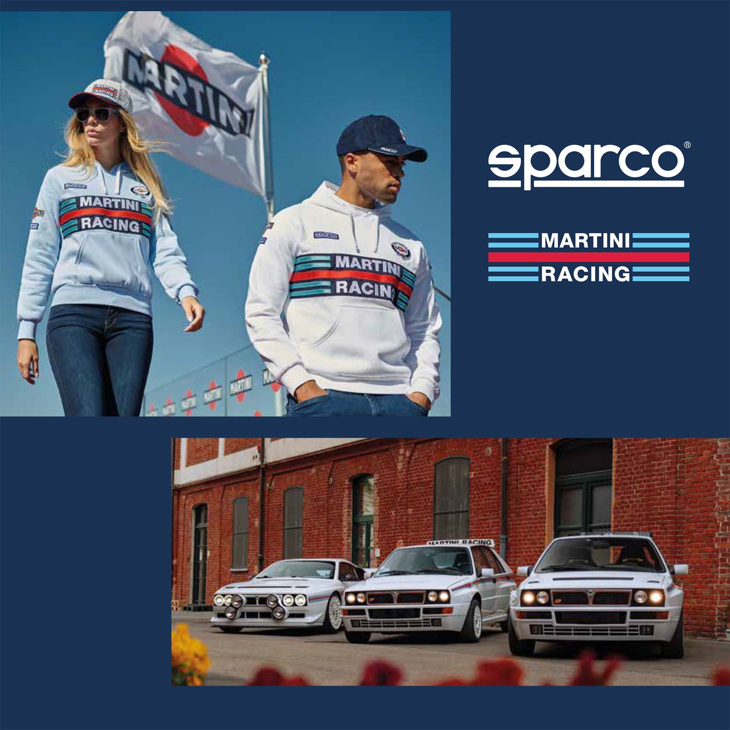 2026 Sparco Martini Racing Shoe Bag Drawstring Sportsack Size 33x51cm