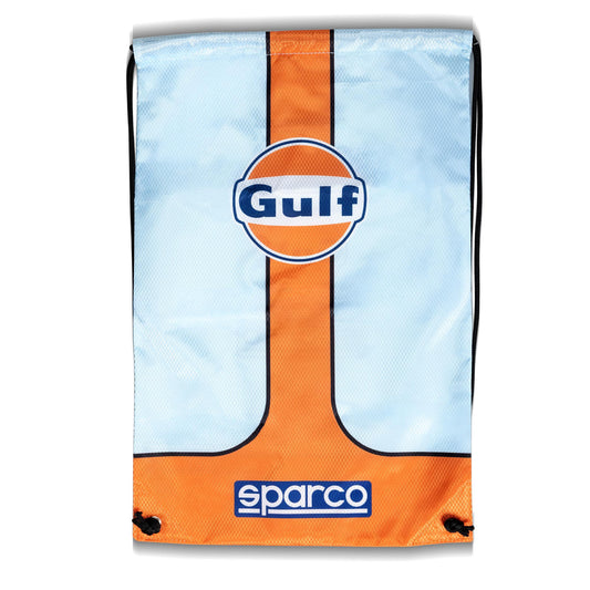 2026 Sparco Gulf Racing Drawstring Shoe Bag for Racing Boots Size 33x51cm