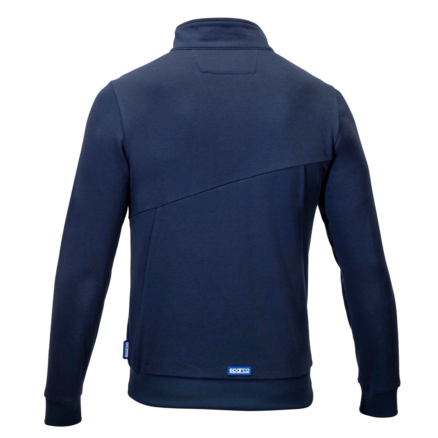 2026 SPARCO GRIT SWEATSHIRT FLL ZIP PLATA