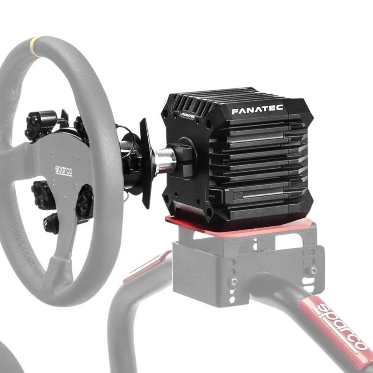 Sparco FANATEC SIM KIT (Servo/Boost/CSL Pedals/Hub V2) E-Sports Gaming Racing