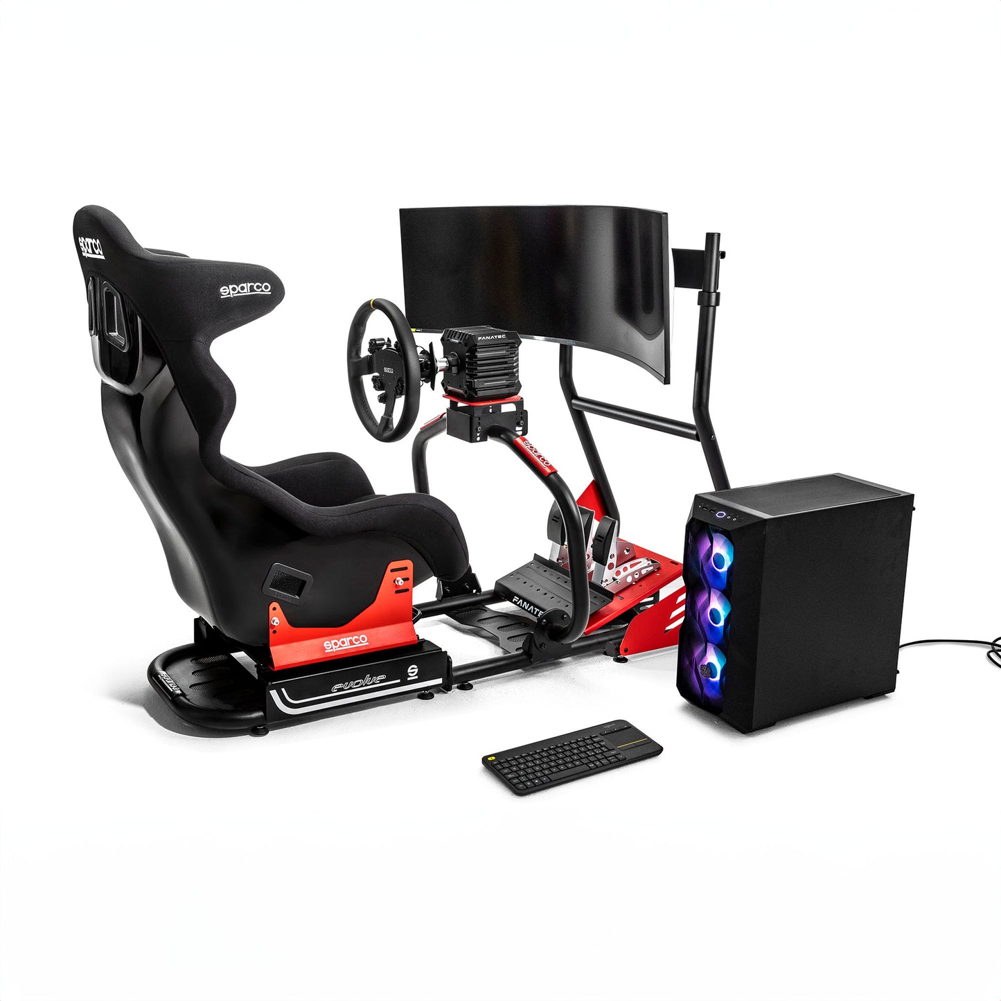 Sparco Gaming EVOLVE GT-R PRO Racing Sim Komplettpaket für E-Sport